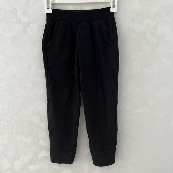 Athletic Works Boys Black Sweatpants - Picture 1 of 3